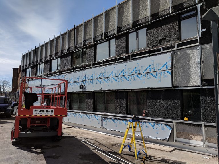 Rainscreen Architectural Cladding System Installation - Hartbrights ...